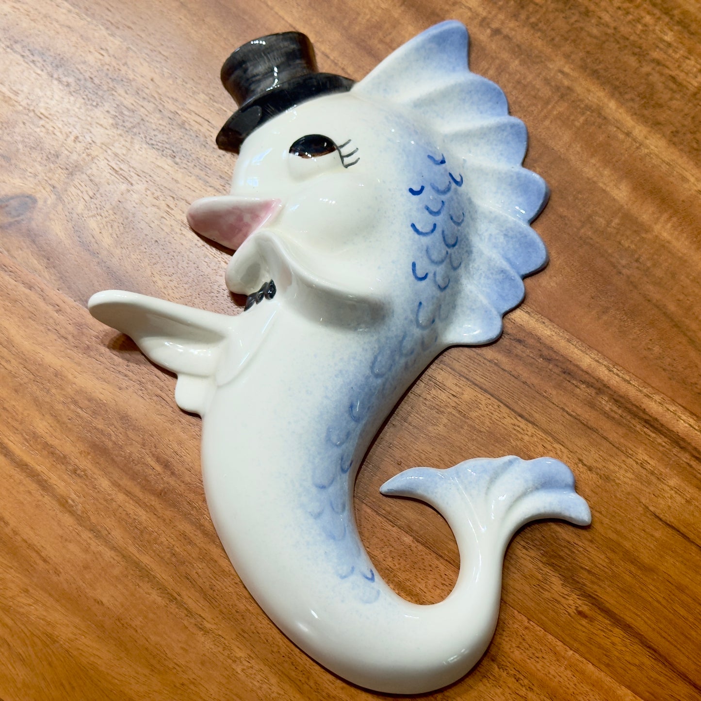 Arnel's Anthromorphic Ceramic Fish Wall Decor