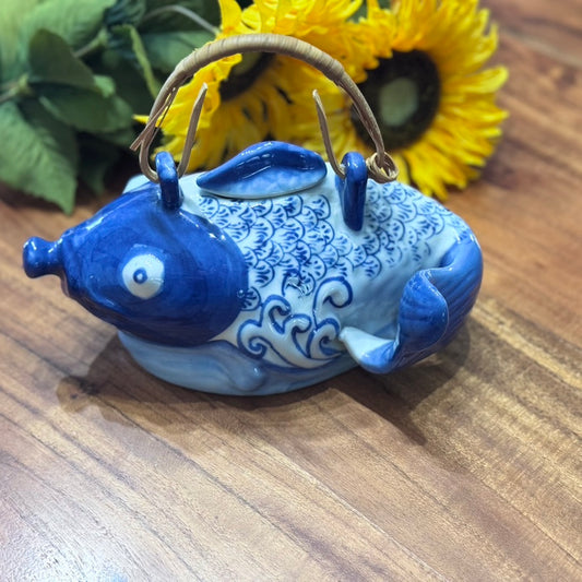 Koi Fish Decorative Teapot