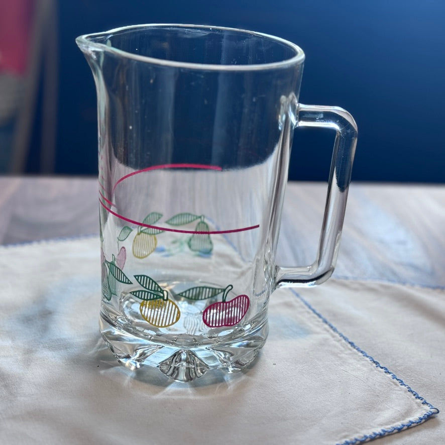 Italian Glass Pitcher
