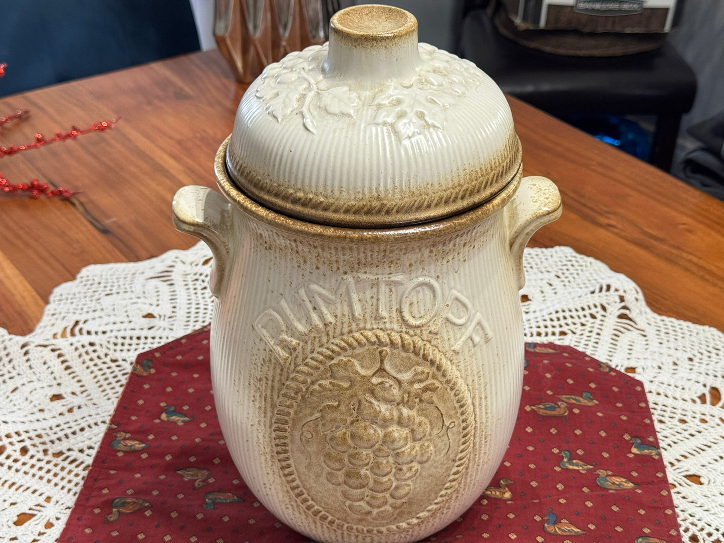 RUMTOPF German Rum Pot Jar