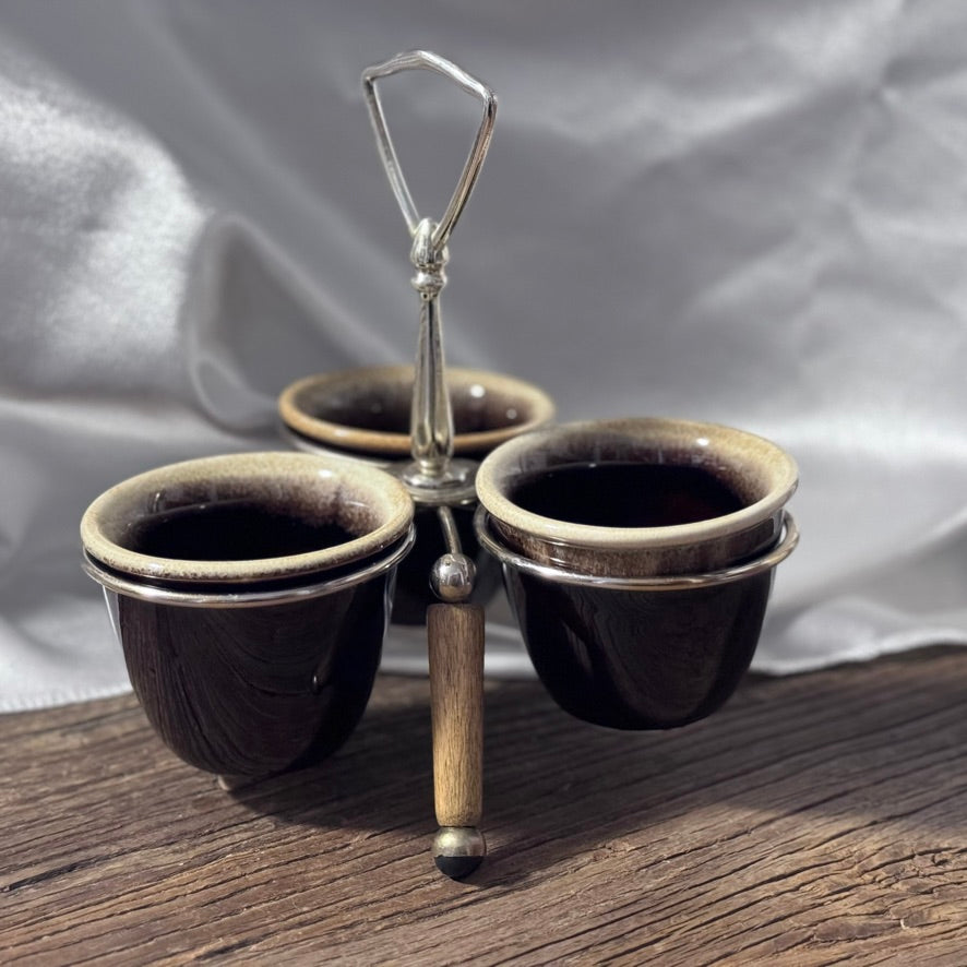 Mid-Century Serving Set