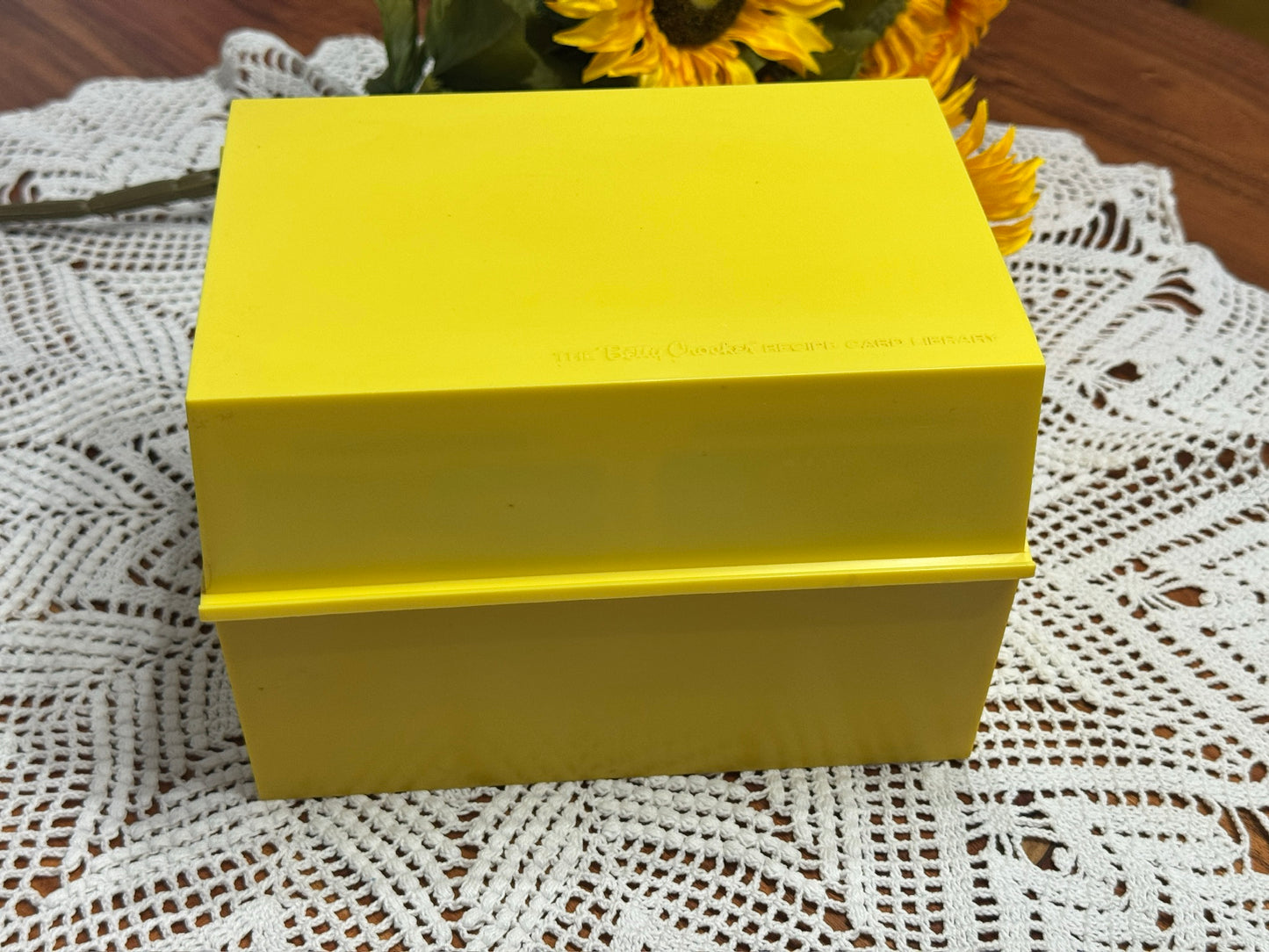 Boxed Betty Crocker Recipe Card Library