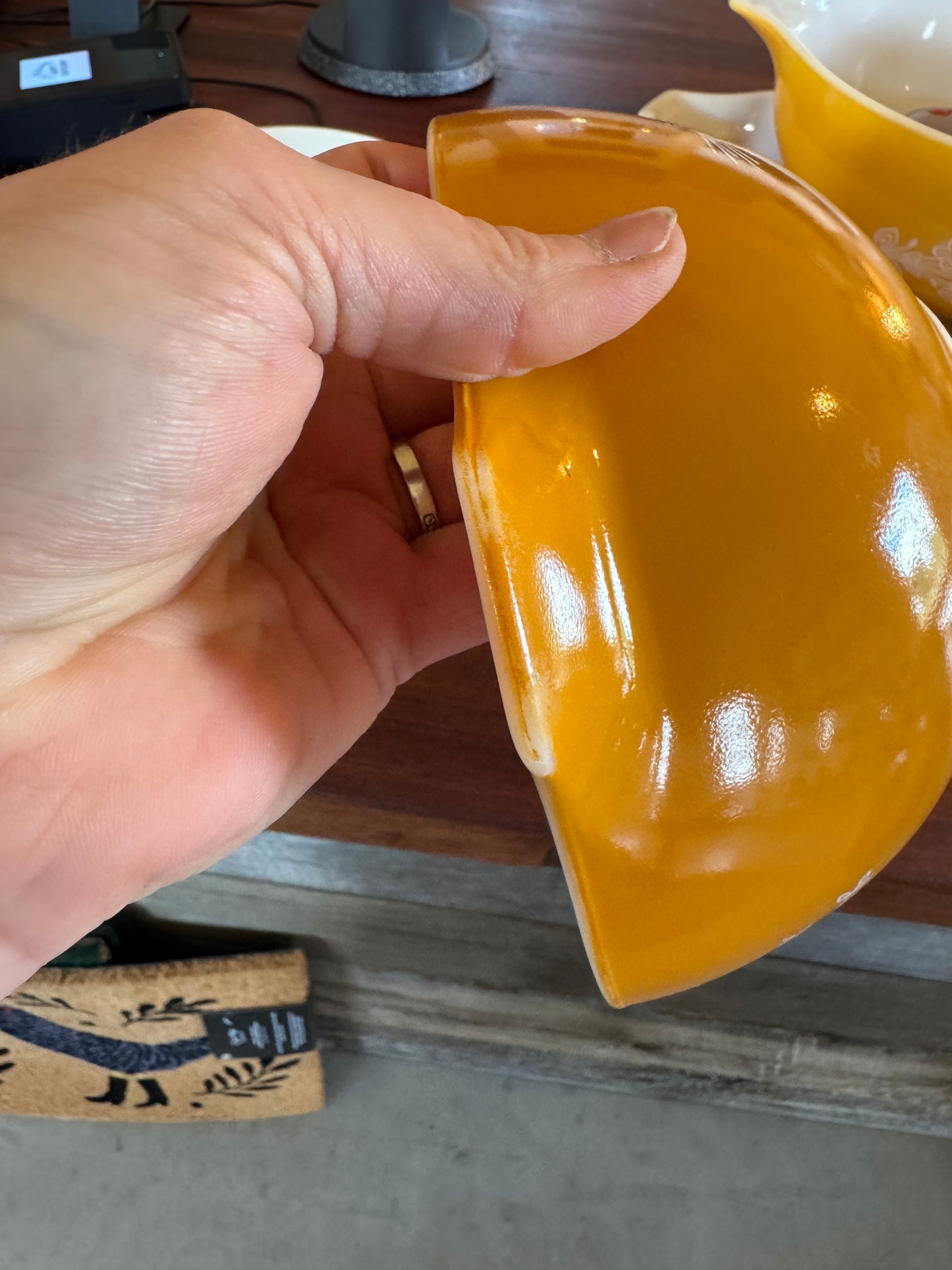PYREX Butterfly Gold Cinderella Bowl Set