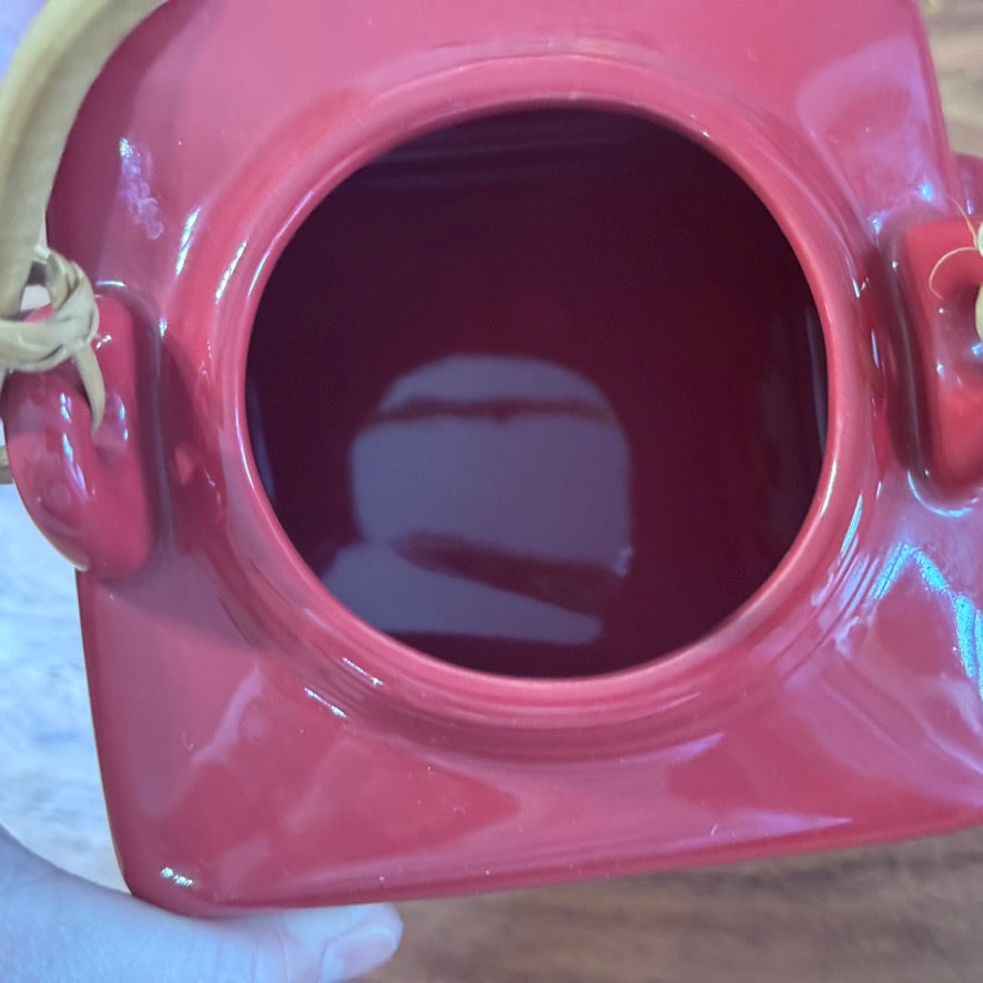 Mini Red Japanese Tea Set