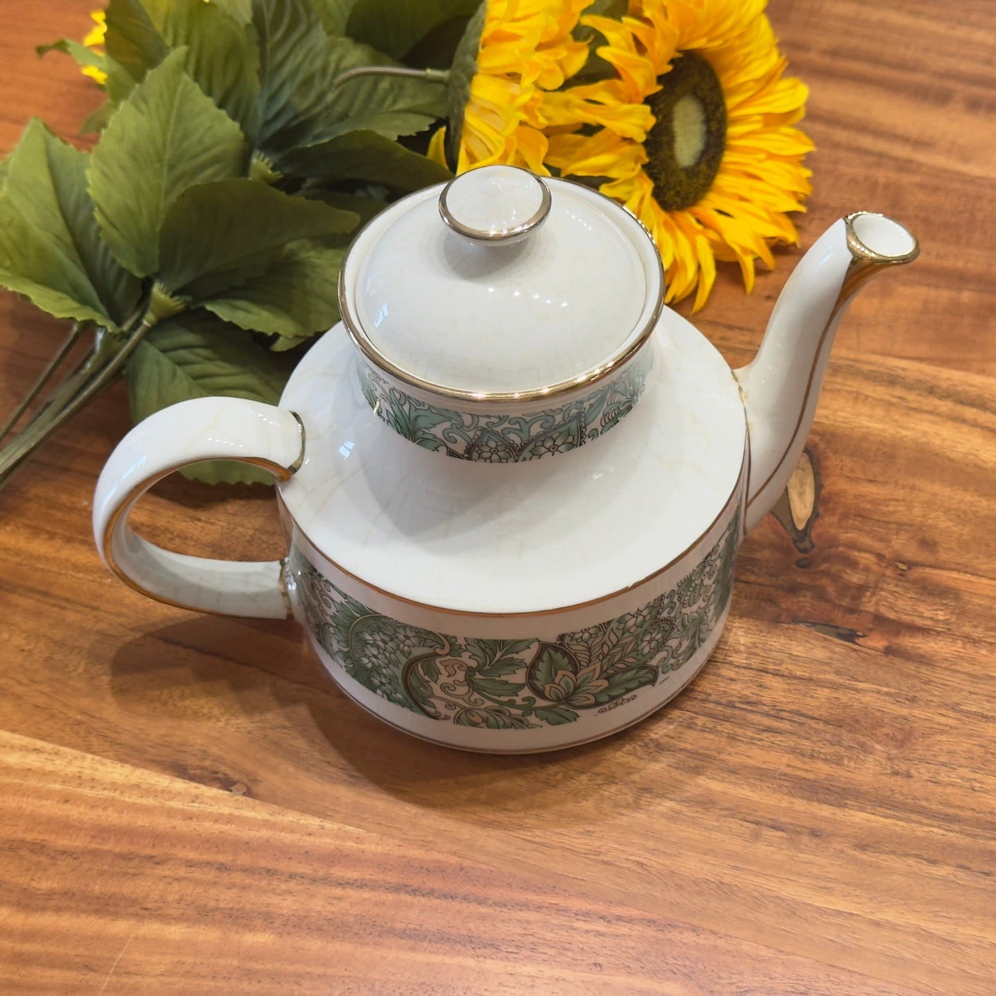 Arthur Wood #5301 Paisley Design Teapot