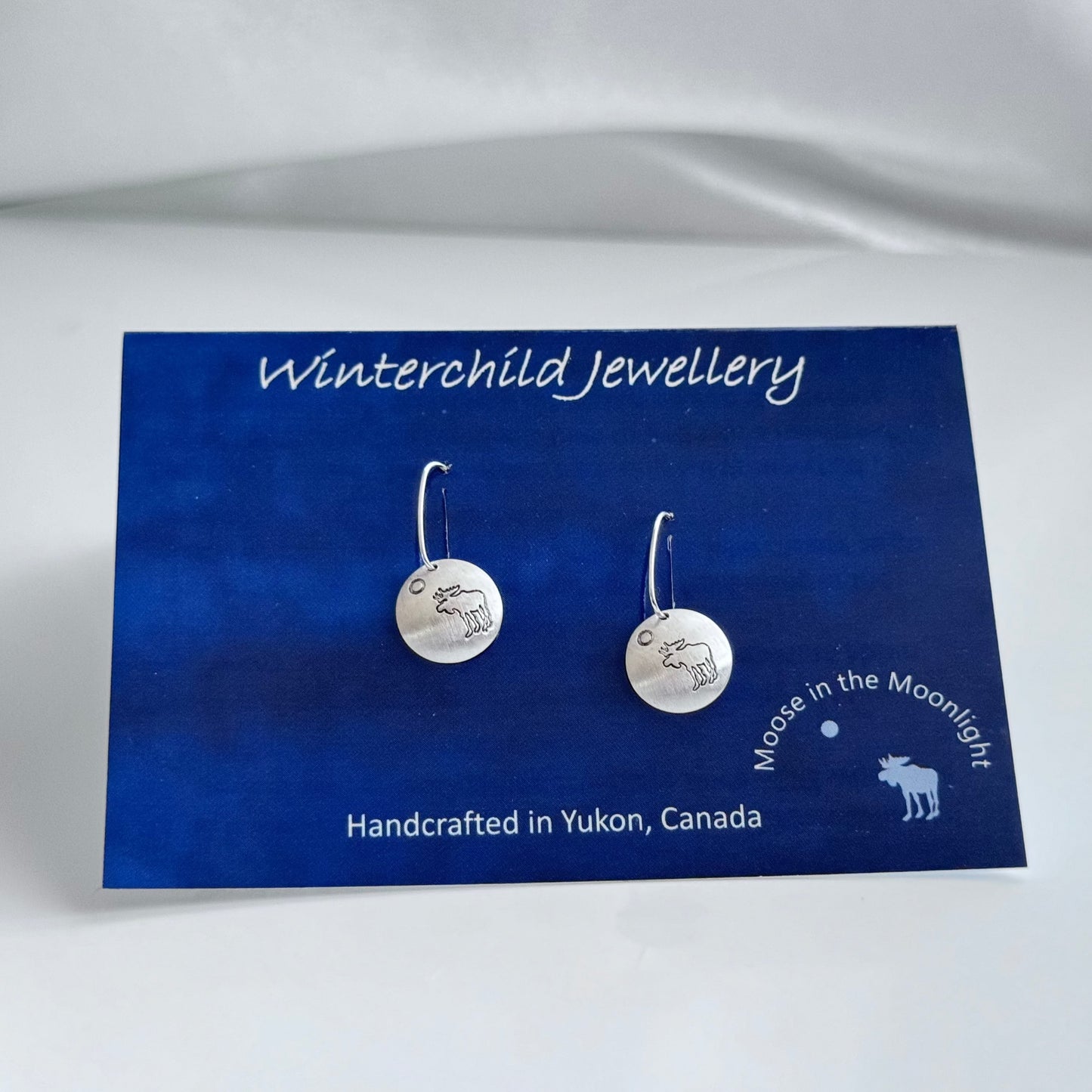 Moose in the Moonlight Earrings