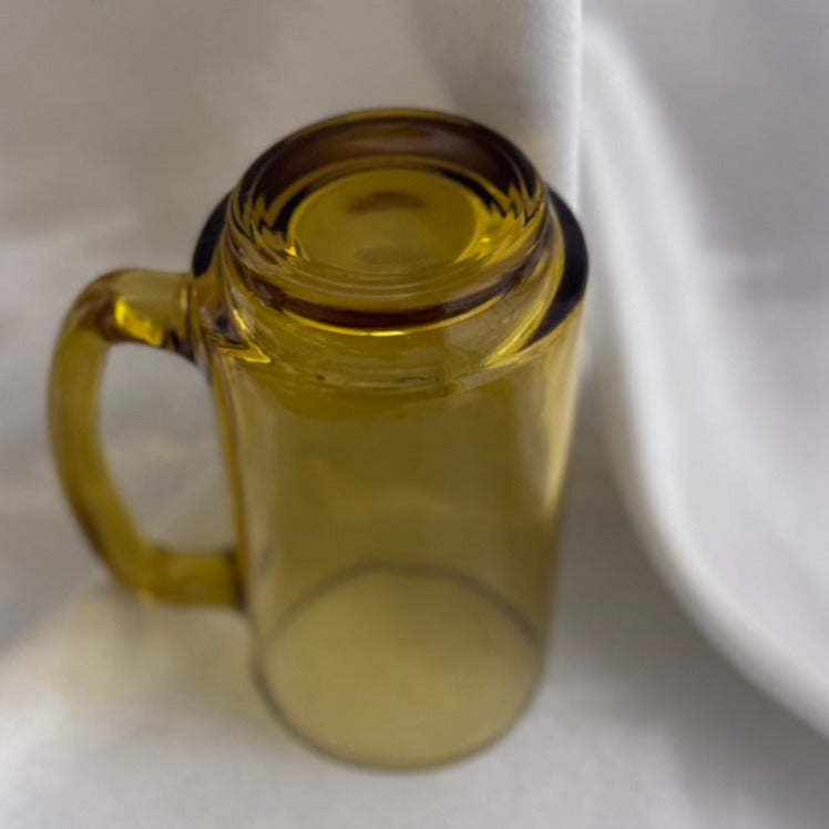 Amber Glass Mugs