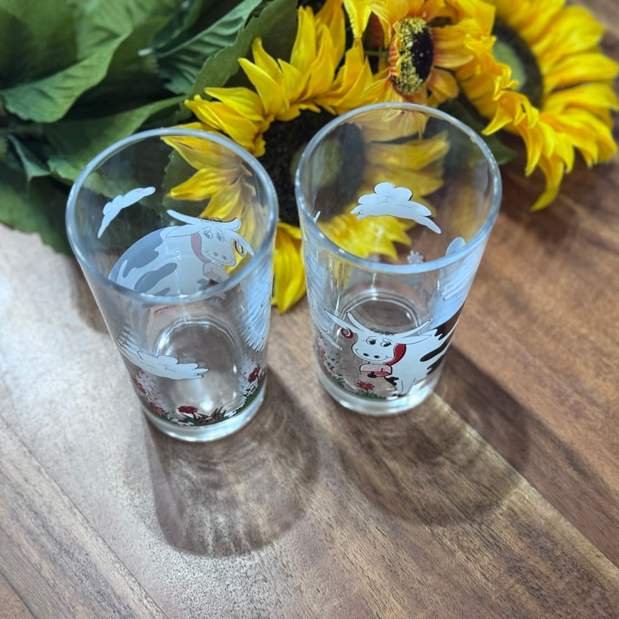 Cerve Cow Milk Drinking Glasses