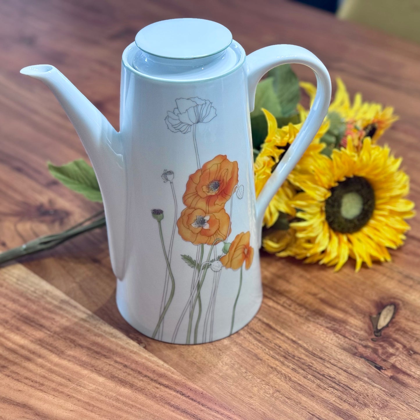 Block Spal Poppy Teapot Portugal