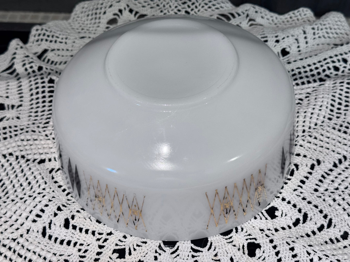 Federal Glass 3 1/2 QT 'Harlequin' Pattern Casserole Dish