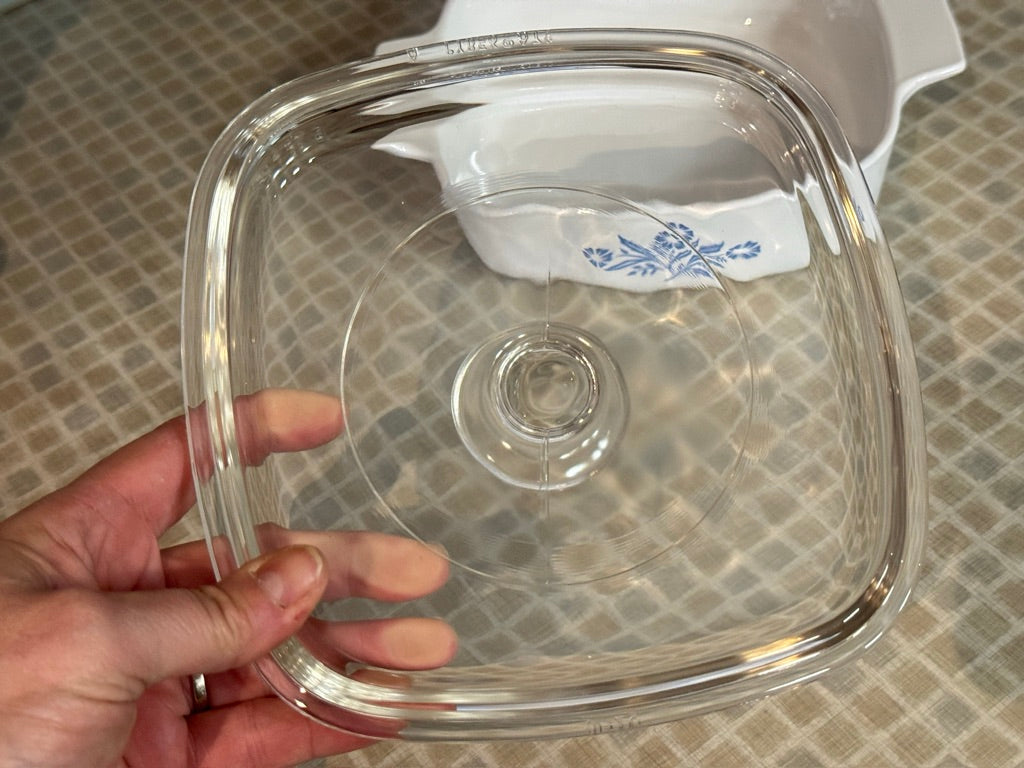 Corning Ware Blue Cornflower A-1-B 1 Liter Casserole Dish