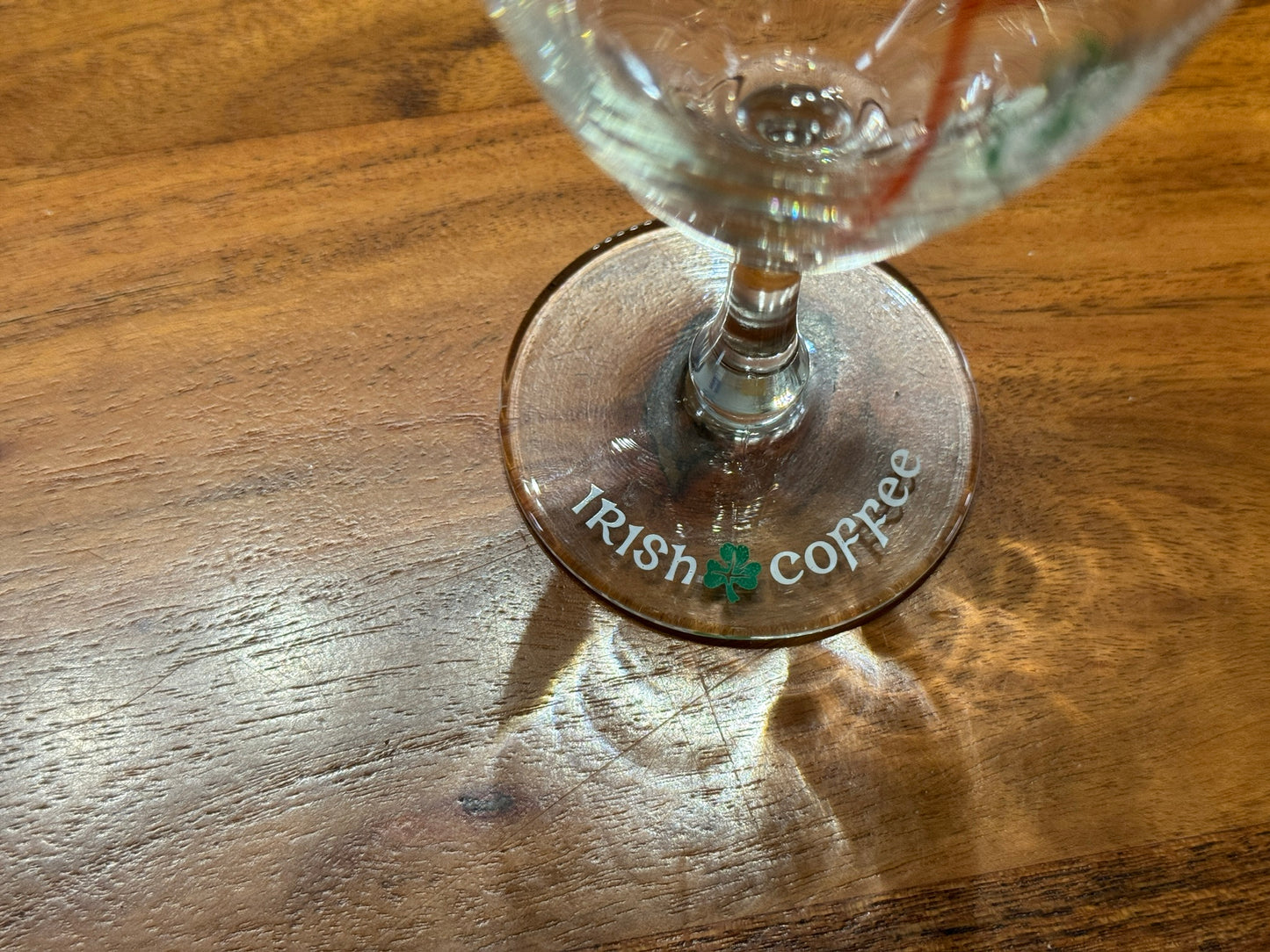 Irish Coffee Recipe Measurement Glasses