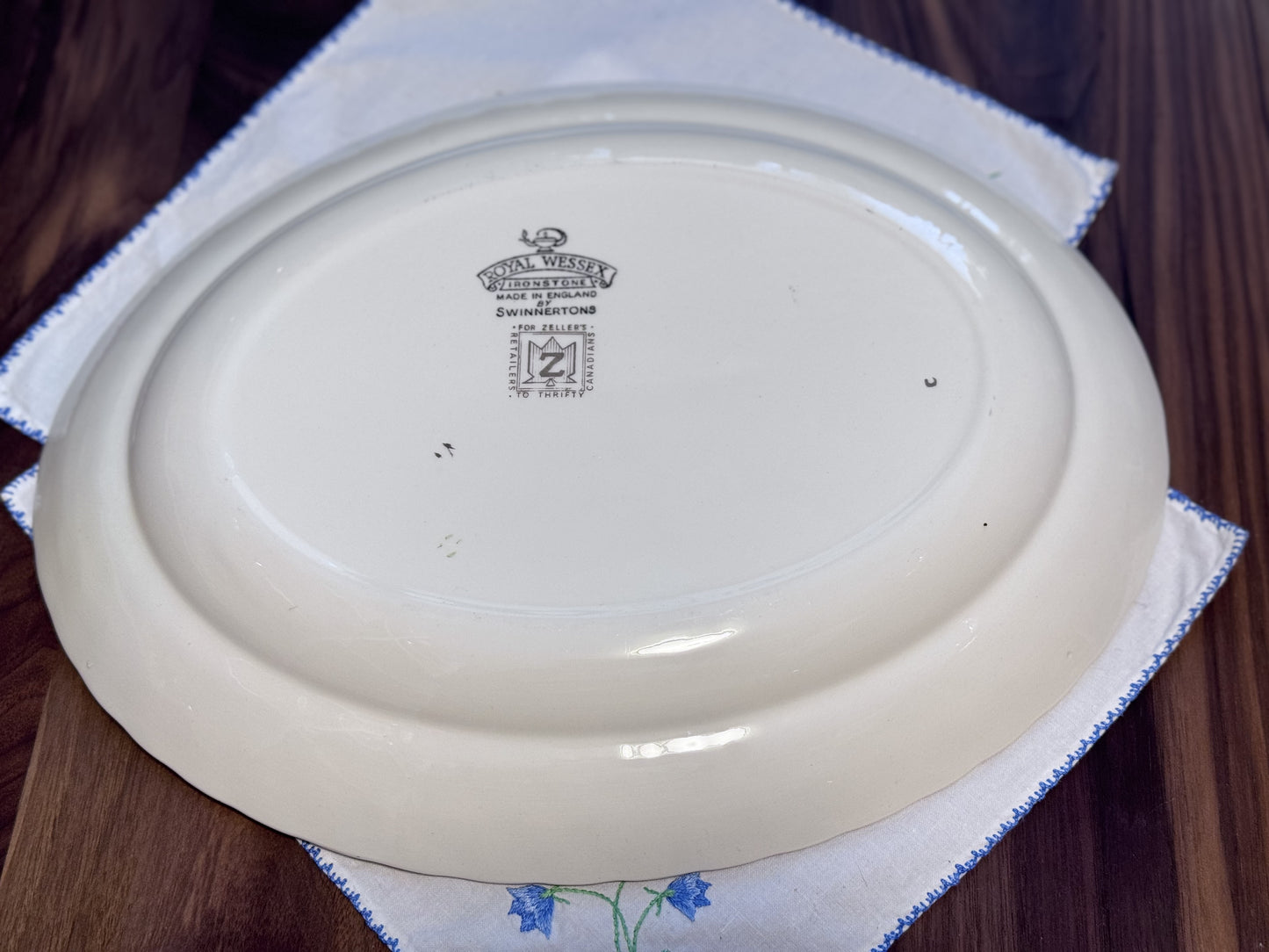 Royal Wessex England Ironstone by Swinnertons Large Platter