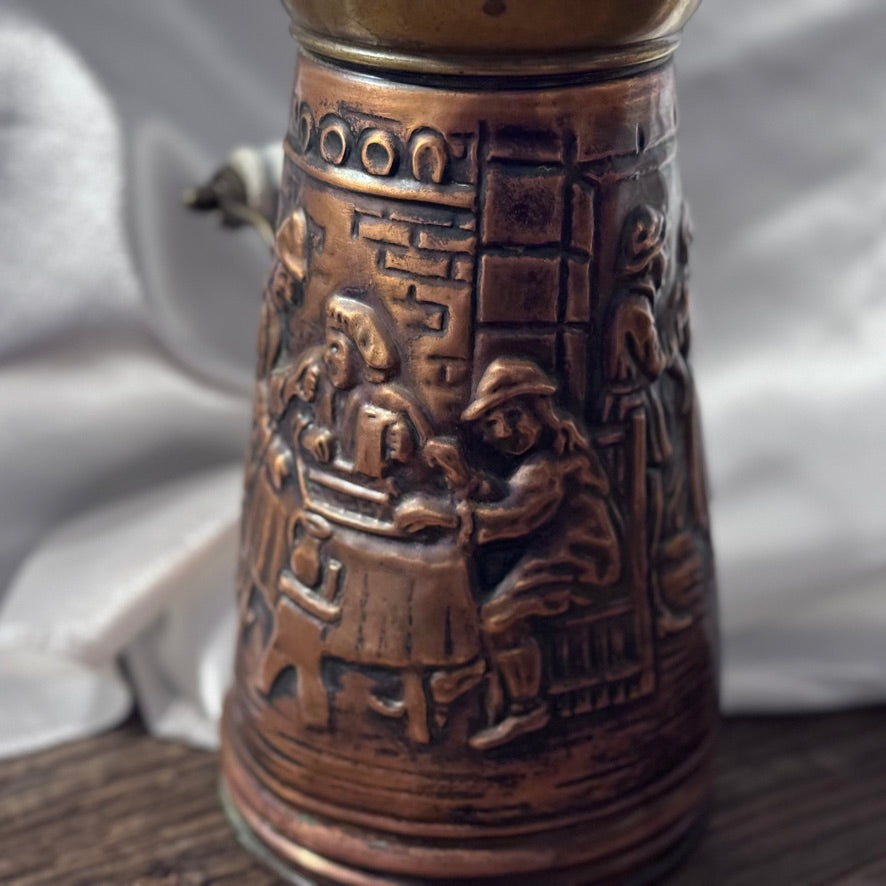 Copper/Brass Pitcher