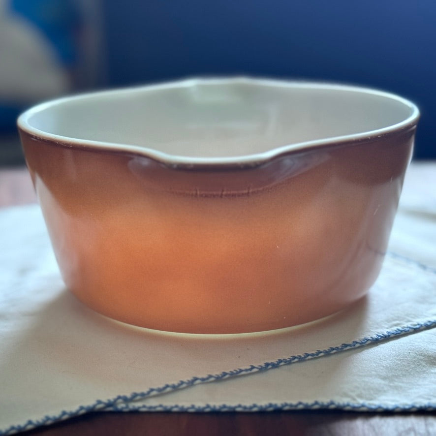 Pyrex Old Orchard Pattern Casserole Dish