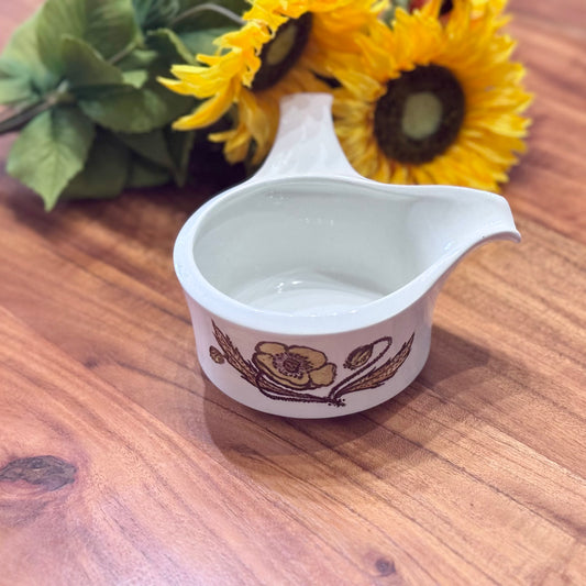 Burleigh England 'Forest Flower' Gravy Boat