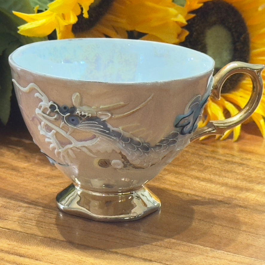 Shafford Japan 'Dragonware' Teacup & Saucer Set