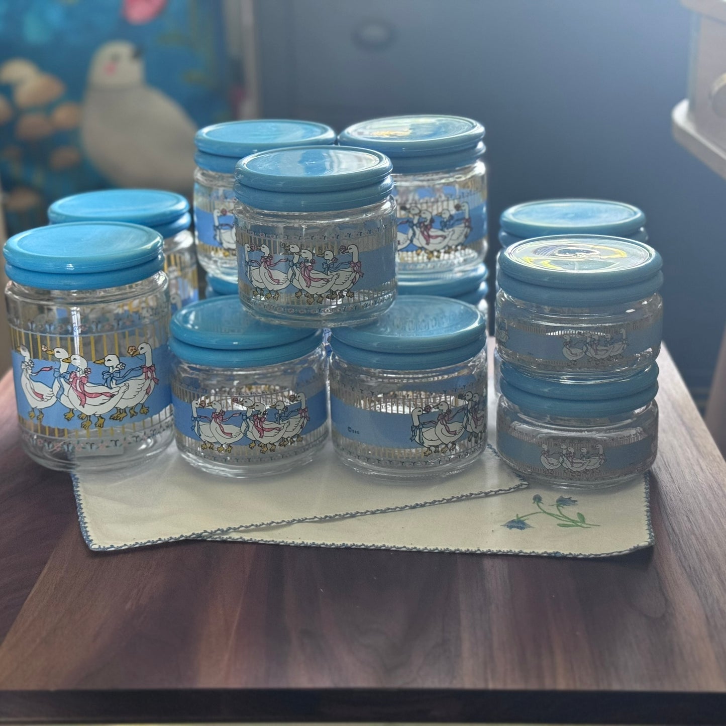 Kig Indonesia Geese Glass Canisters/Jars