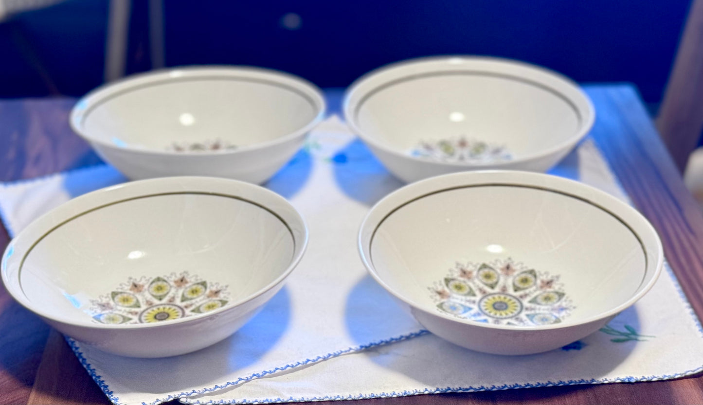 'Paisley Green' Swinnertons Soup Bowls