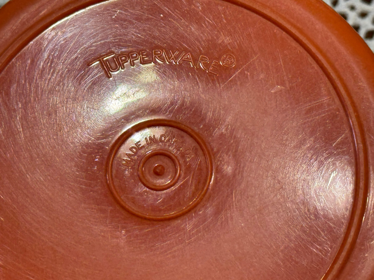 Orange 1575-5 Tupperware Jug/Pitcher with Lid