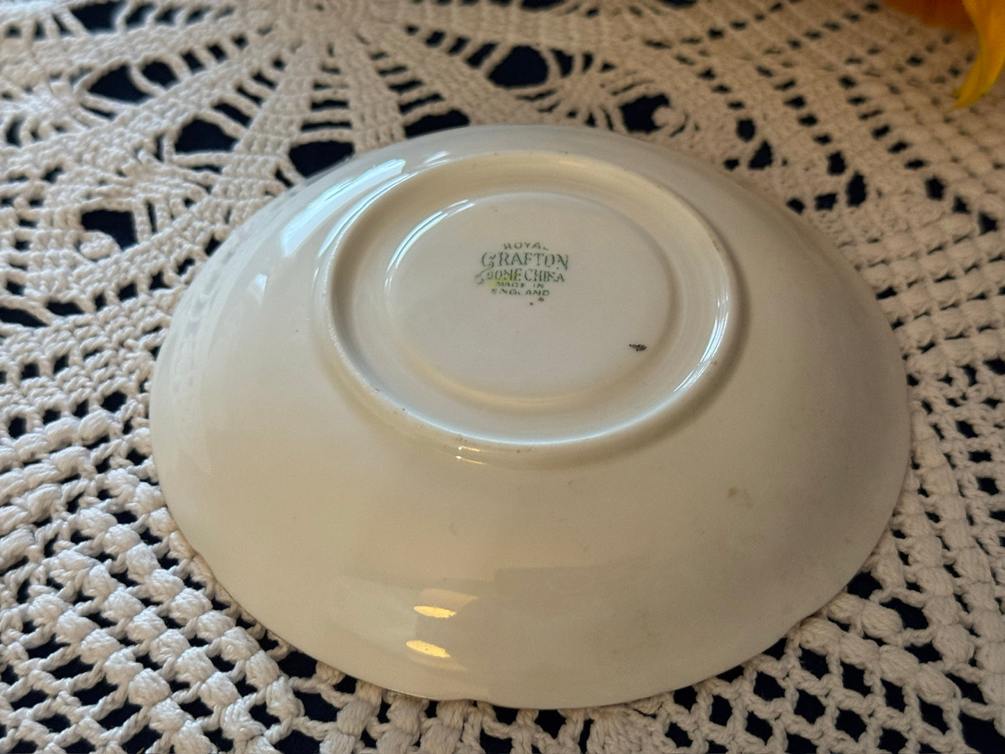 Royal Grafton Yellow Rose Teacup & Saucer