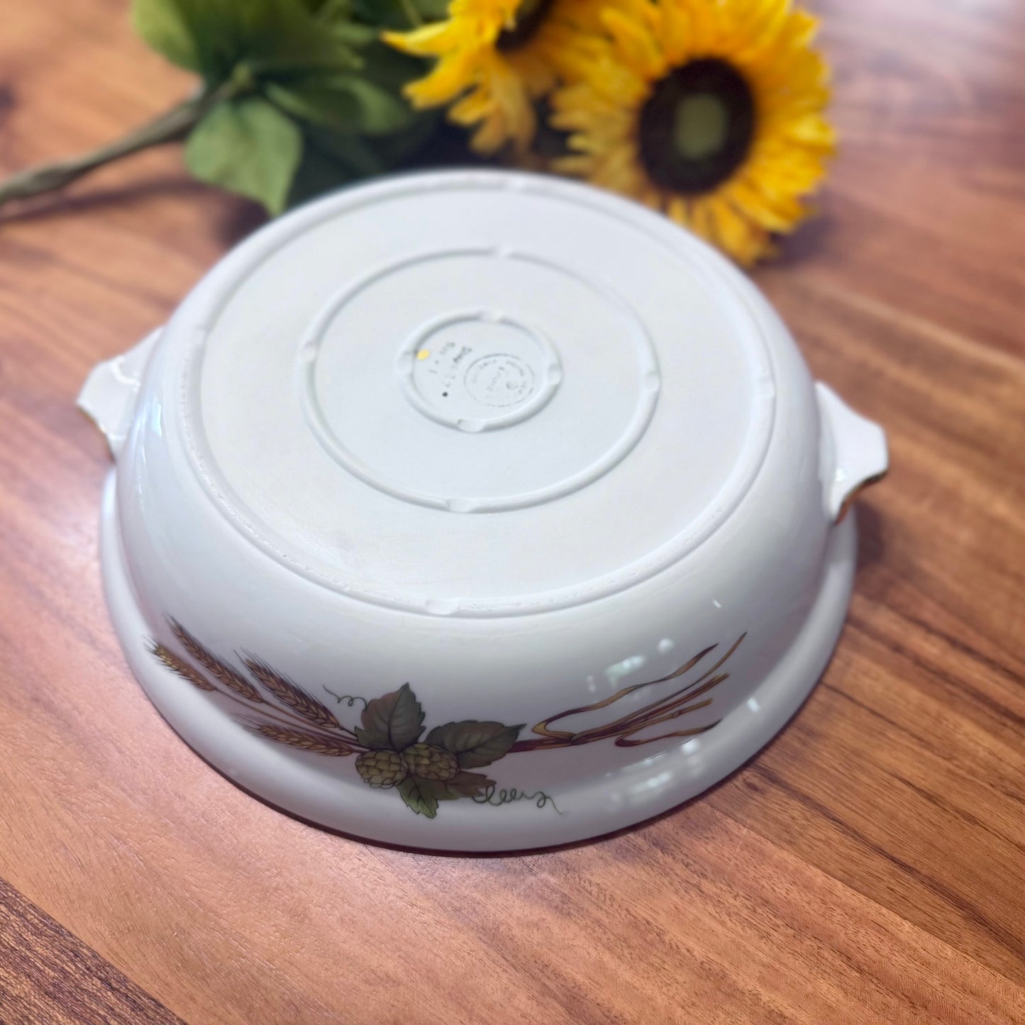 Royal Worcester Evesham Gold Oval Lidded Casserole/Serving Dish