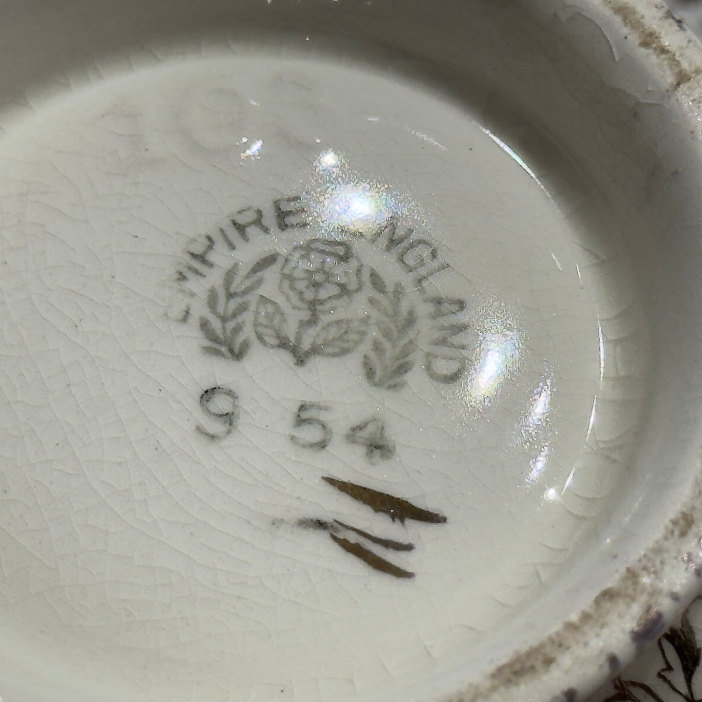 Empire England Cream and Sugar Set