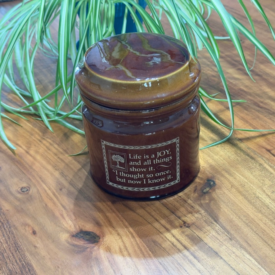 Vintage Aramis Pottery Cookie Jar/Canister