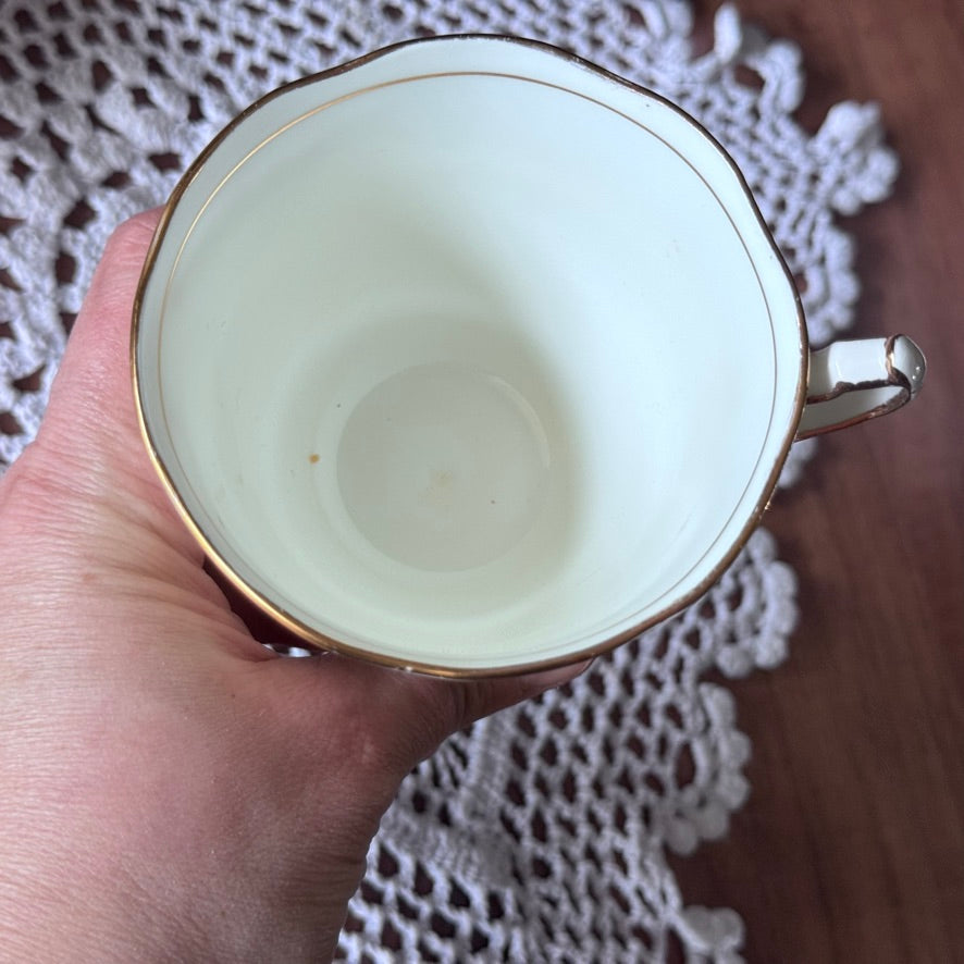 Melba 'Princess' Fine Bone China Teacup and Saucer Set