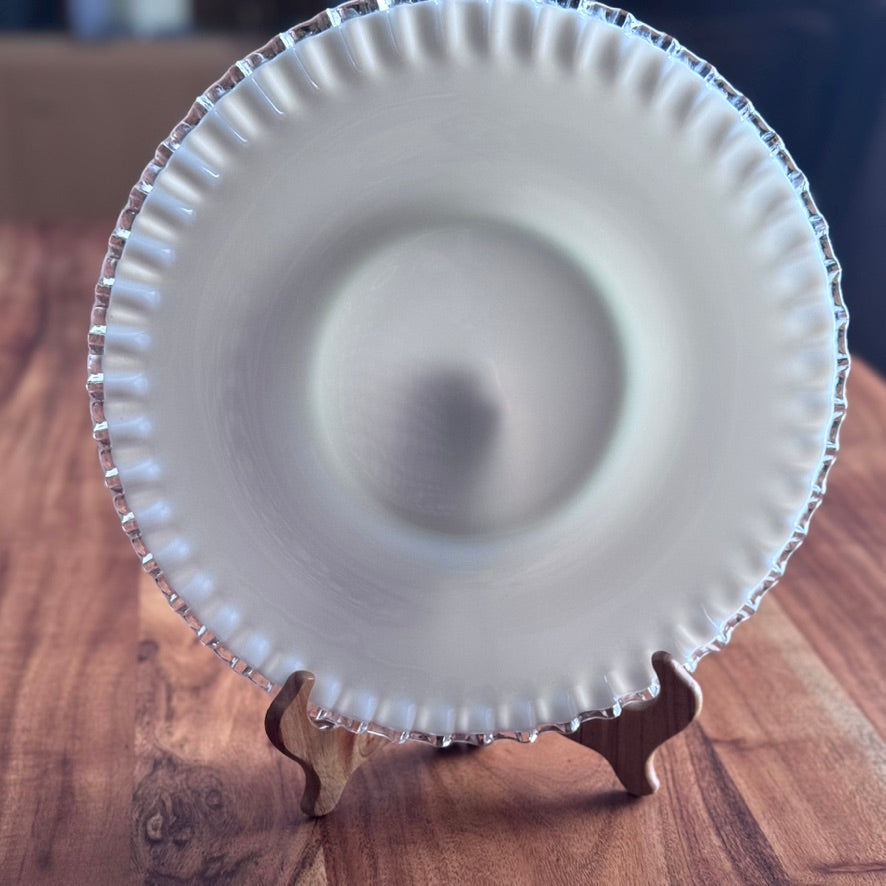 Fenton Silver Crest Cake Plate
