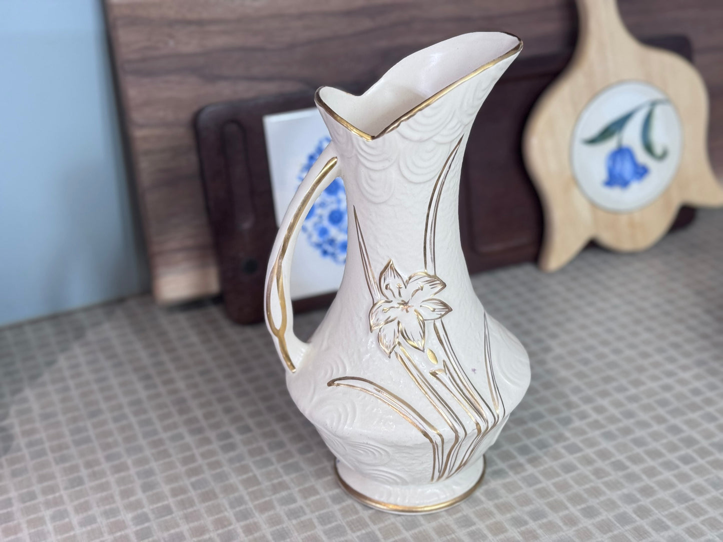 Arthur Wood England 'Lily' Vase/Jug