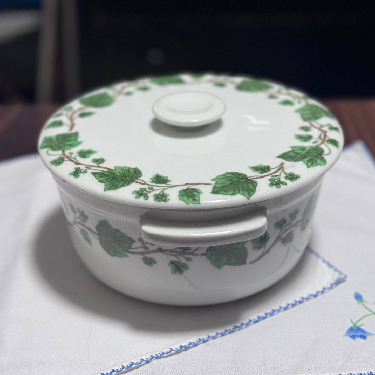 Aluminite Frugier Limoges France Round Casserole