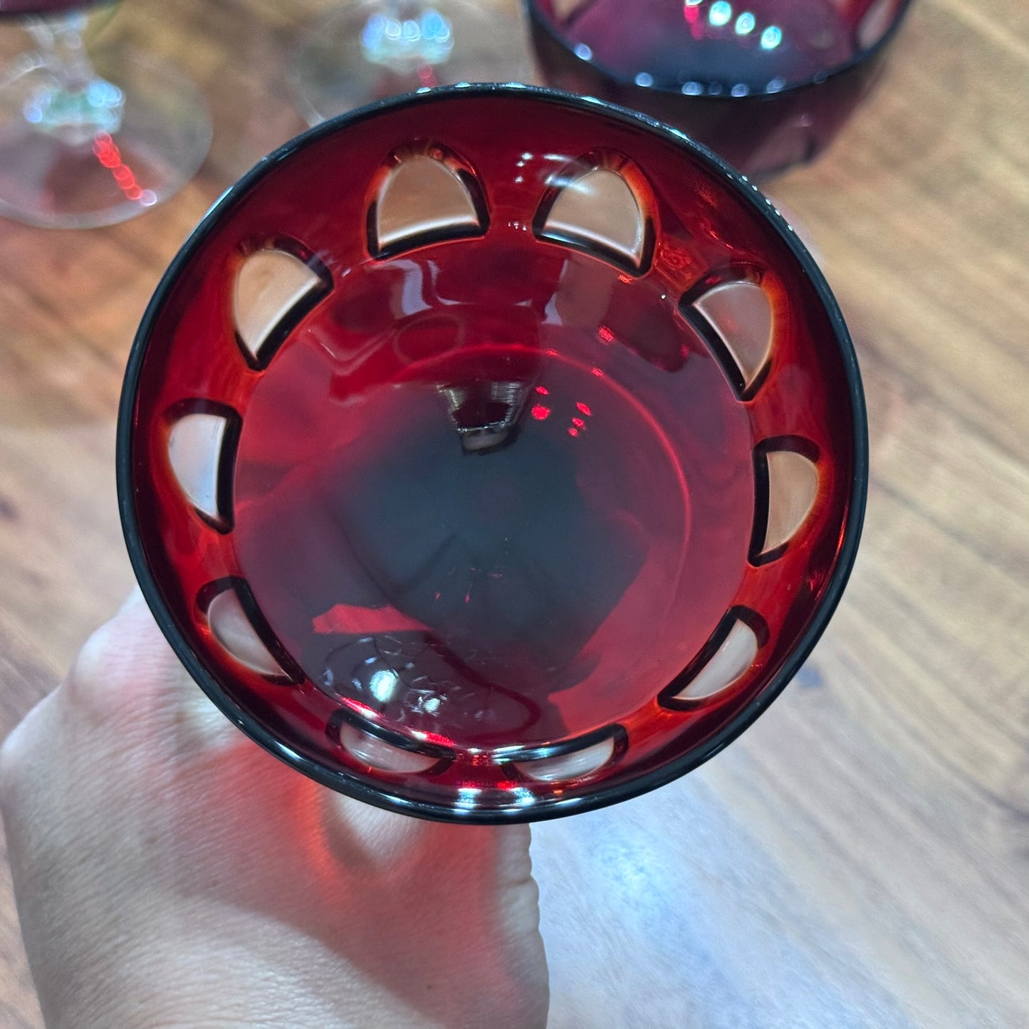 Cristal D'Arques-Durand 'Gothic' Champagne Glasses