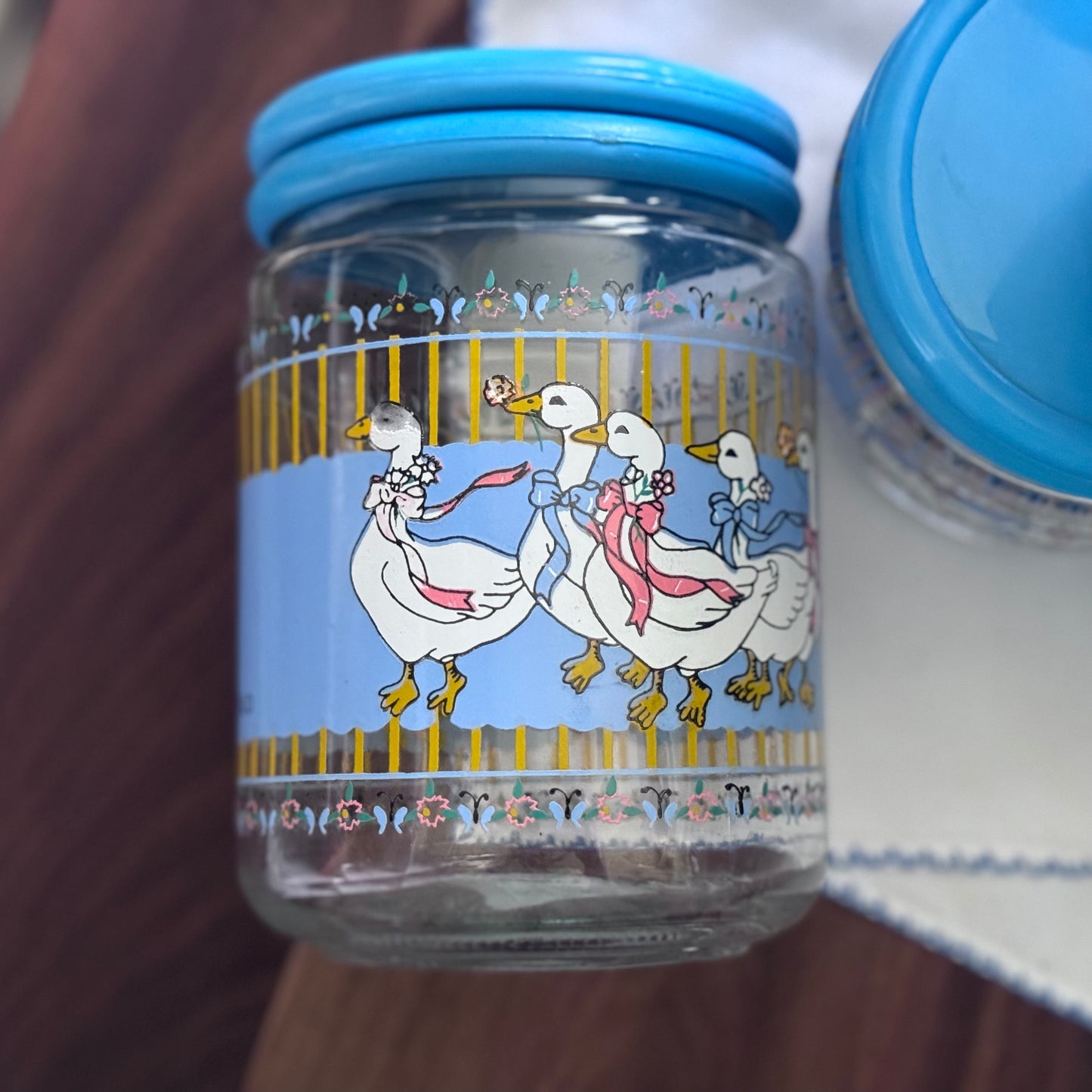 Kig Indonesia Geese Glass Canisters/Jars