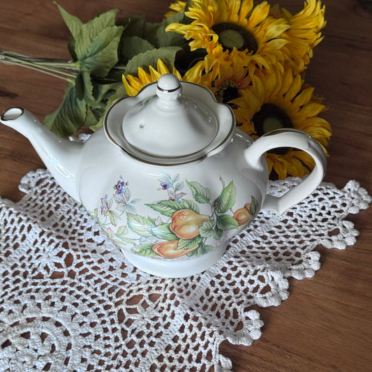 Wood & Son Fruit & Floral Teapot