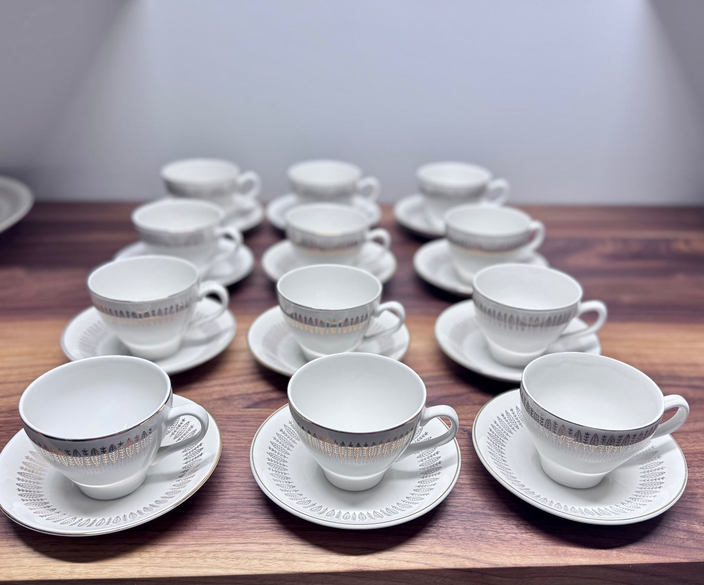 Royal Knight Teacup & Saucer Set