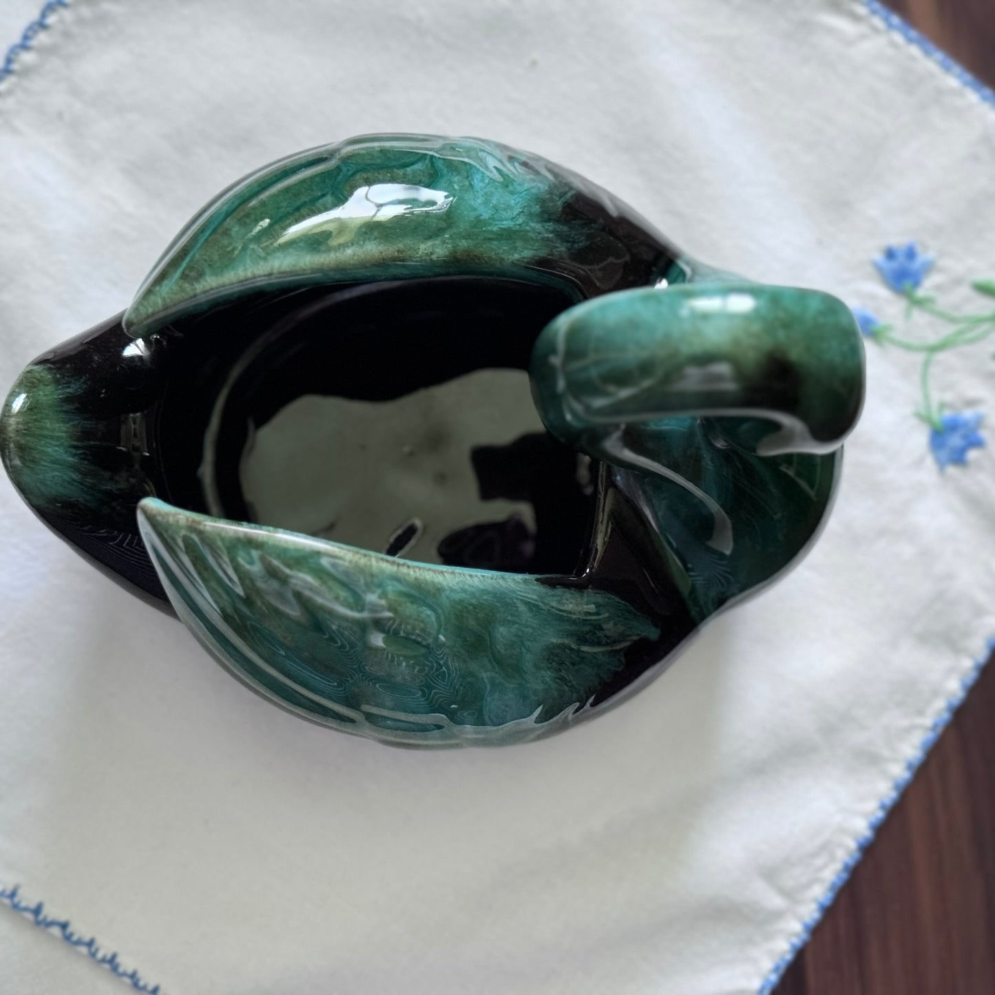 Blue Mountain Pottery Swan