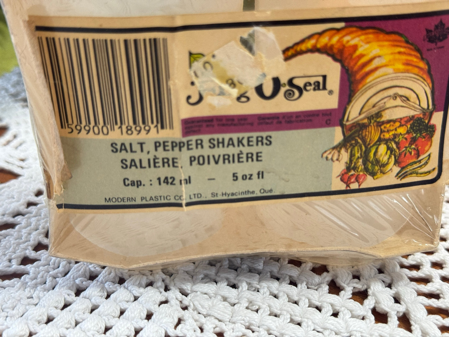 Packaged Fag O Seal Salt & Pepper Shakers