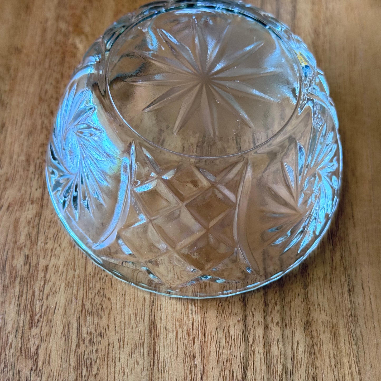 Anchor Hocking Star of David & Starburst Dessert/Fruit Bowls/Sugar Bowls