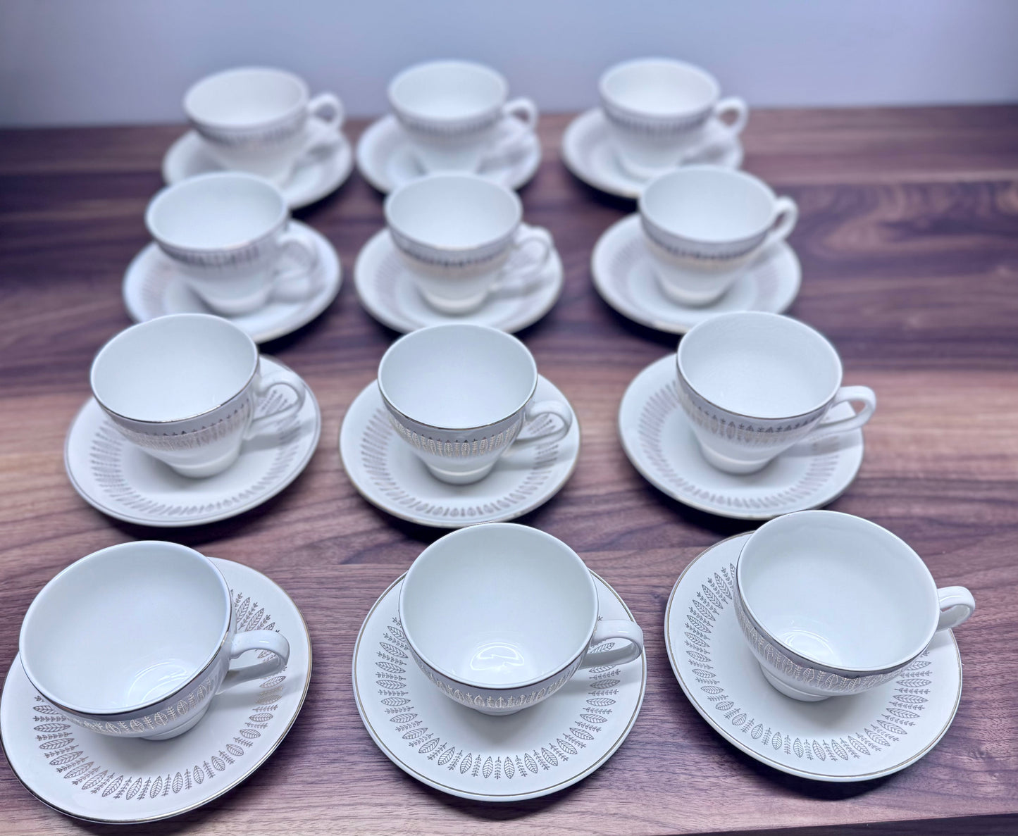 Royal Knight Teacup & Saucer Set