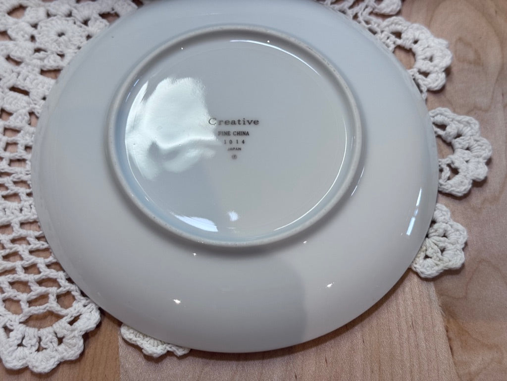 Creative 'Starburst' Pattern Salad/Dessert Plates & Platter