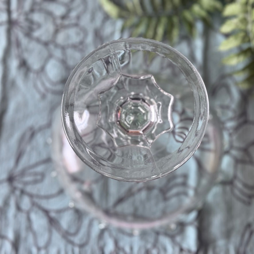 Indiana Glass Teardrop Pedestal Compote/Fruit Bowl