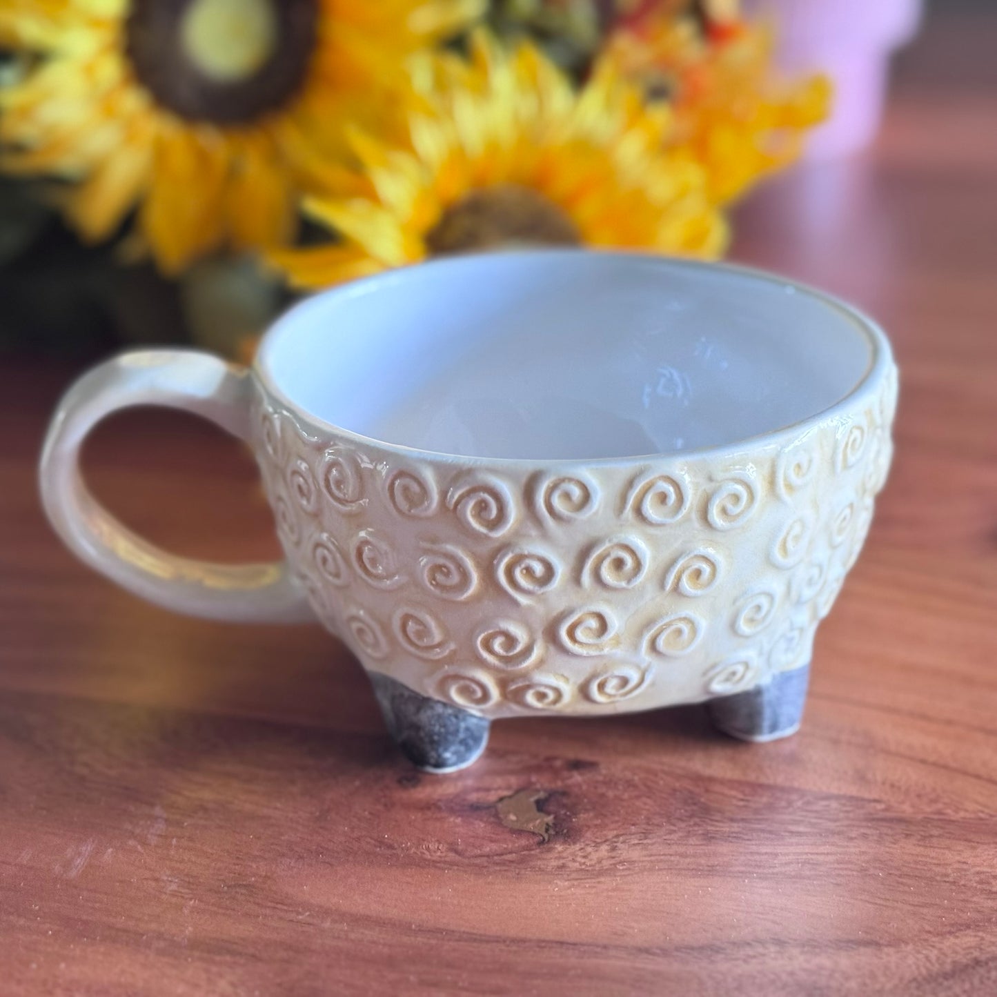Sheep & Chicken - Barnyard Teapot/Cup