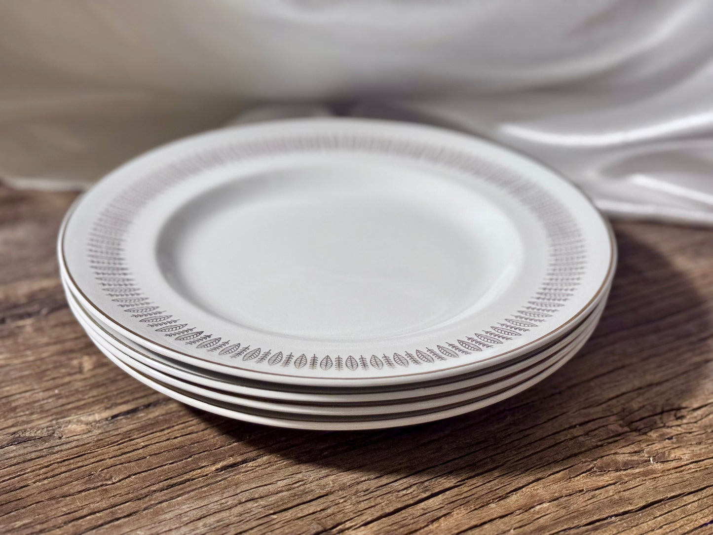 22ct. Gold Royal Knight Dinner Plates