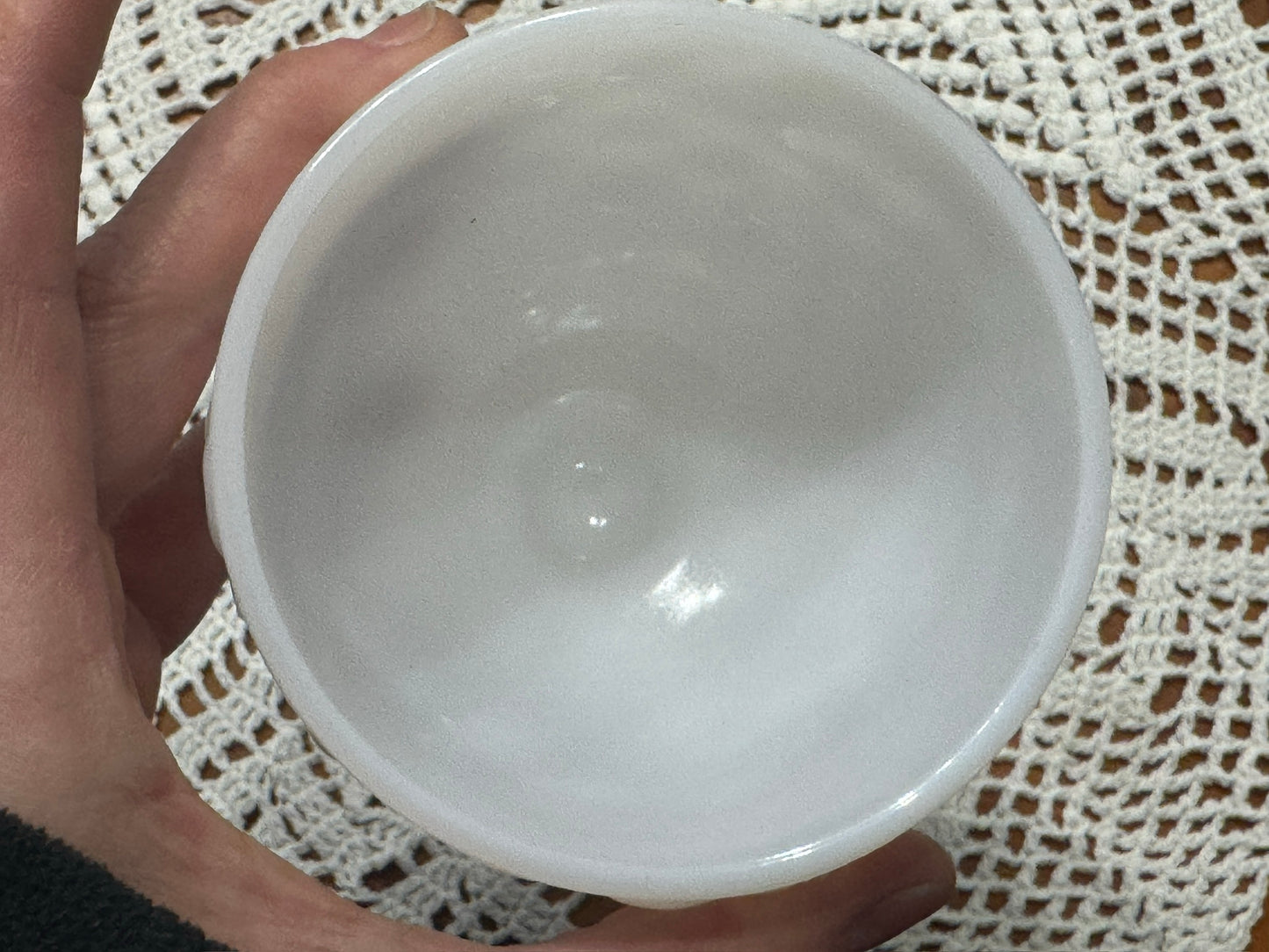 Vintage Milk Glass Compote/Dessert Cup
