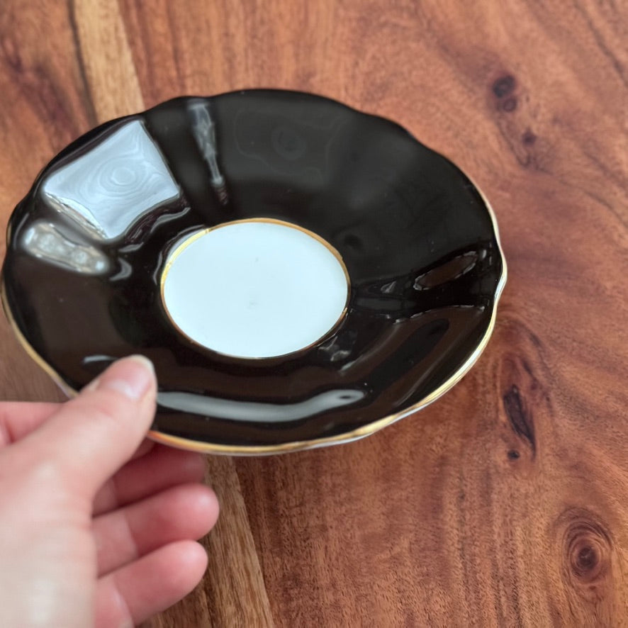 Queen Anne Rose China Teacup & Saucer
