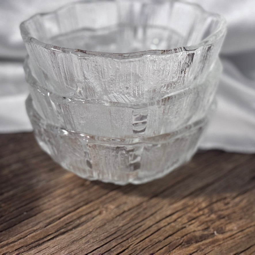 Hoya Ice Glass Bowls