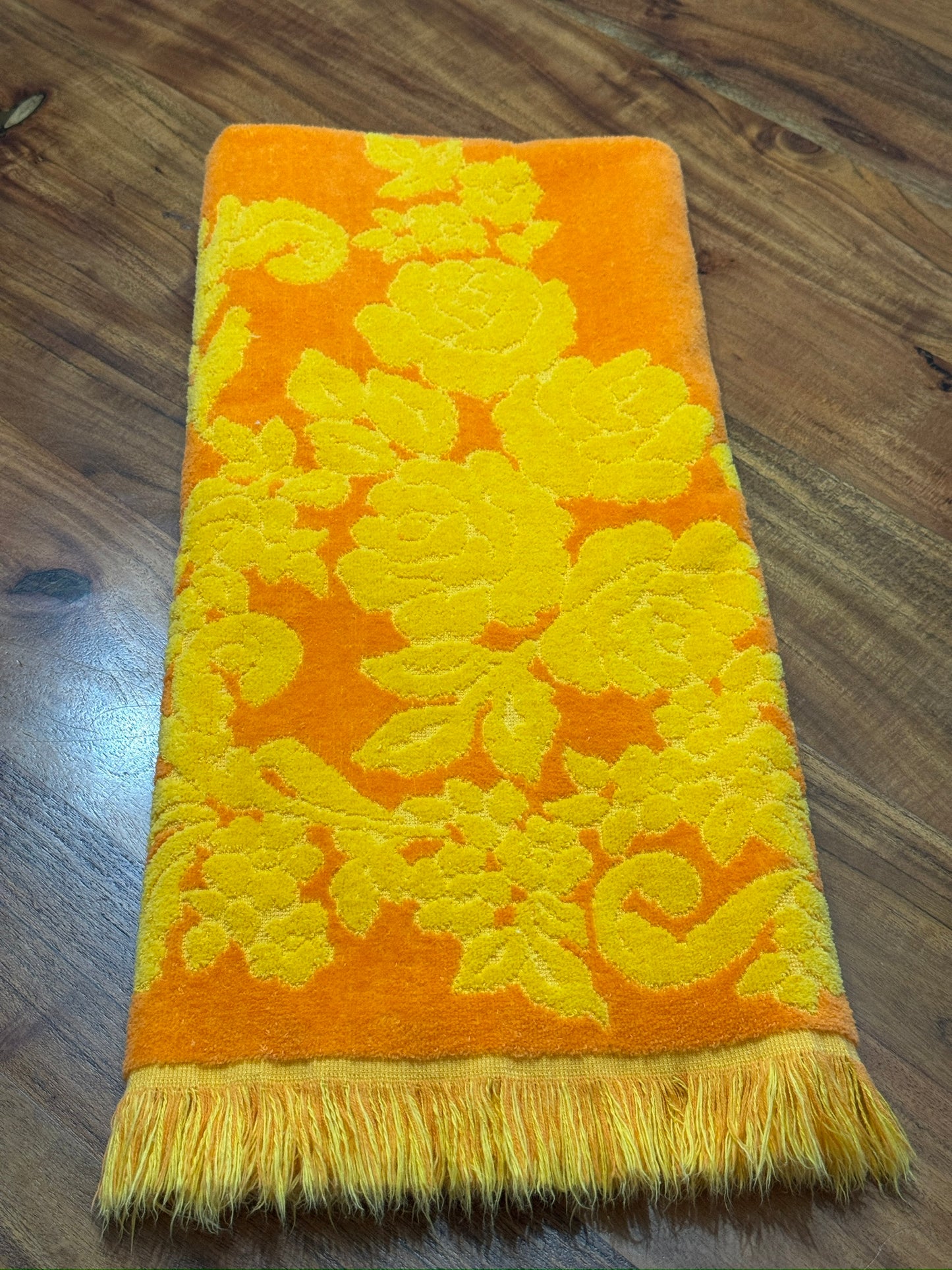 Orange Cannon Mills Co 'Monticello' Bath Towel