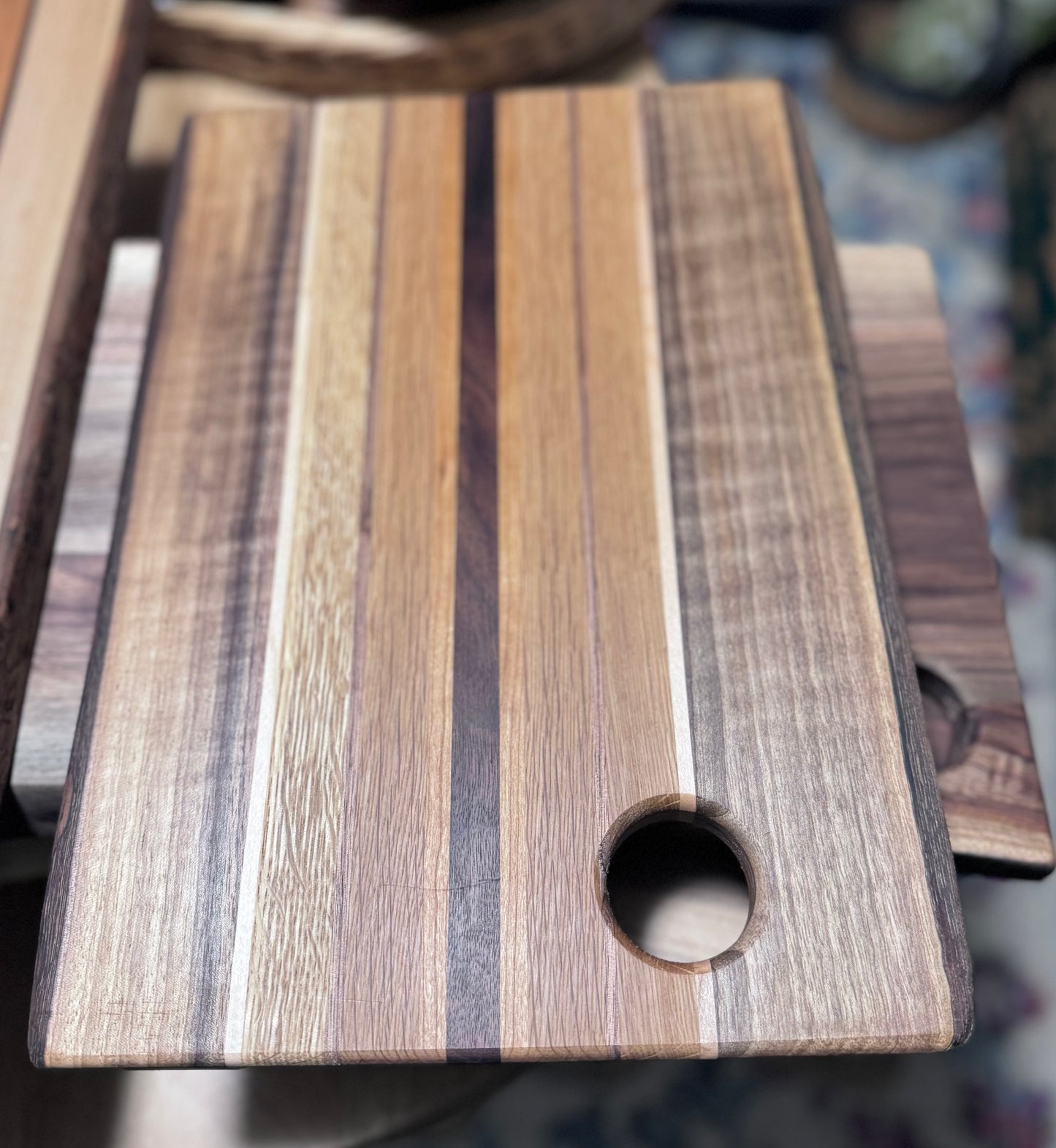 Smaller Mixed Wood Cutting Board