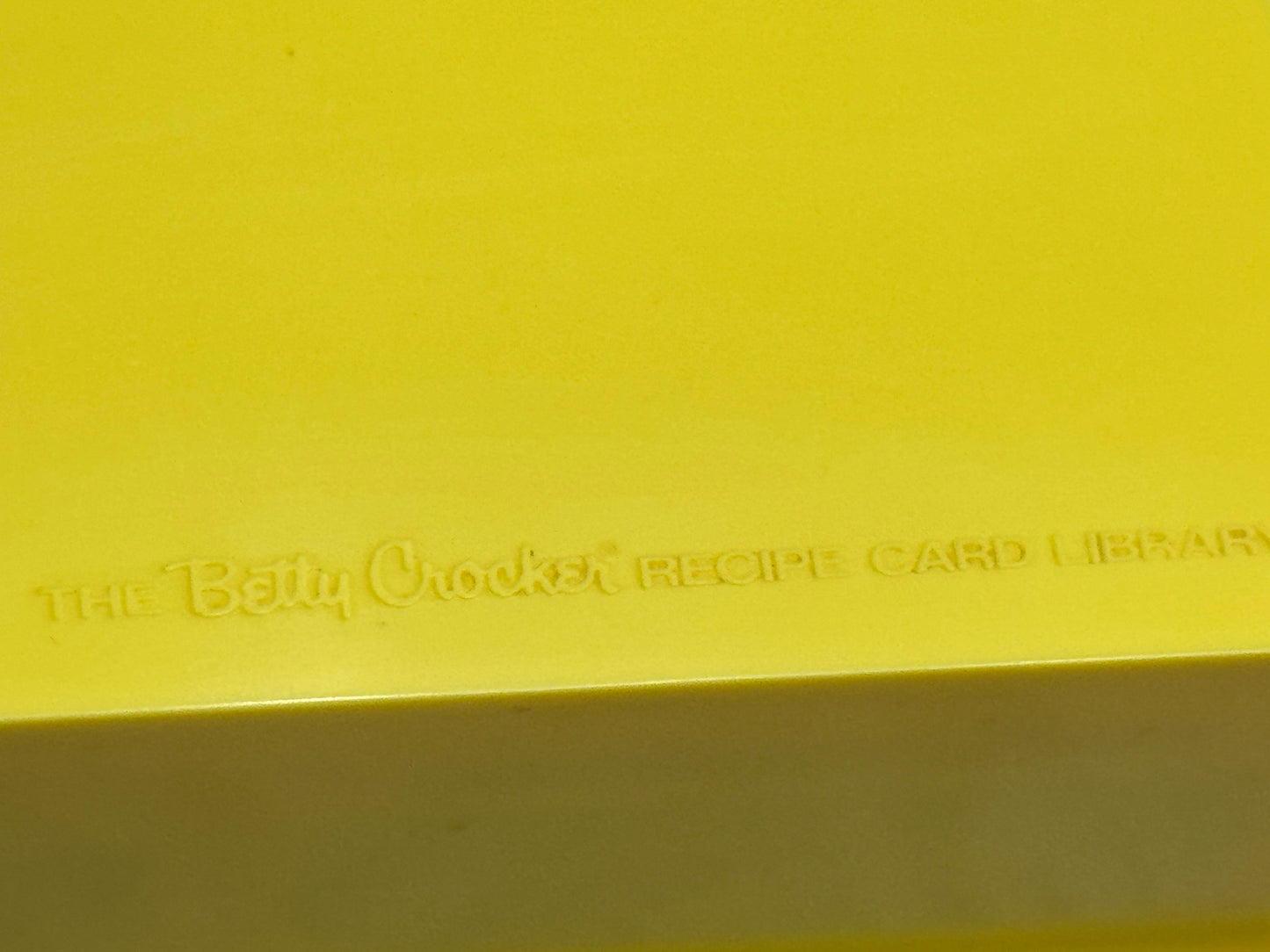 Boxed Betty Crocker Recipe Card Library